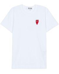 Comme des Garçons - Crew Neck T-Shirt - Lyst