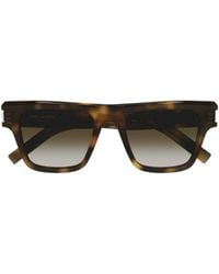 Saint Laurent - Eyewear Square Frame Sunglasses - Lyst