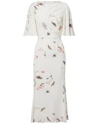 Erdem - Printed Crêpe Midi Dress - Lyst