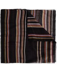 Paul Smith - Multistripe Lightweight Scarf - Lyst