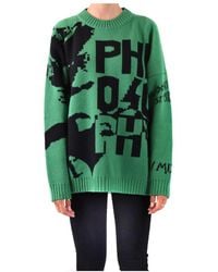 Philosophy Di Lorenzo Serafini - Round-Neck Knitwear - Lyst