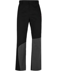 Off-White c/o Virgil Abloh - Slim Fit Trousers - Lyst