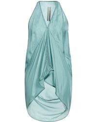 Rick Owens - Top Cupro - Lyst