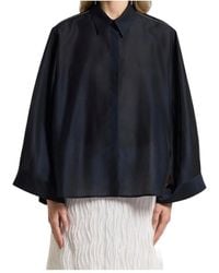 Peserico - Shoulder Slit Shirt - Lyst