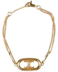 Celine - Maillon Triomphe Bracelet - Lyst