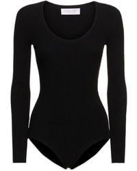 Michael Kors - Long-Sleeved Round-Neck Jumpsuit - Lyst