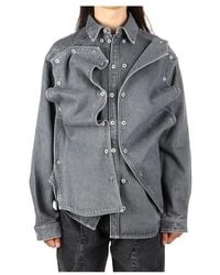 Y. Project - Denim Shirt - Lyst