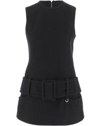 Patou - Sleeveless Mini Dress - Lyst