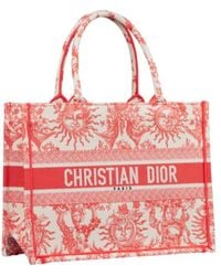 Dior - Medium Iviera Book Tote - Lyst