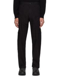 Stone Island - Straight-Leg Cotton Trousers - Lyst