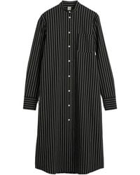 TOTEME - Totême Long-Sleeved Striped Shirt Dress - Lyst