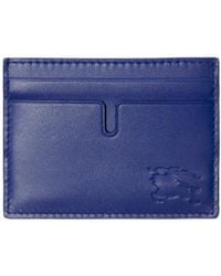 Burberry - Equestrian Knight Logo Debossed Rectangular-Shaped Cardholder - Lyst
