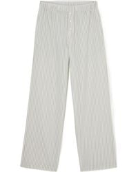 Rohe - Silk Stripe Pyjama Trouser - Lyst