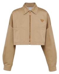 Prada - Chino Blouson Jacket - Lyst