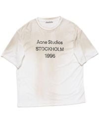 Acne Studios - Stockholm Logo T-Shirt - Lyst