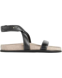 TOTEME - Totême Ankle Strap Chunky Sandals - Lyst