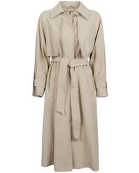 Herno - Long-Sleeve Trench Coat - Lyst