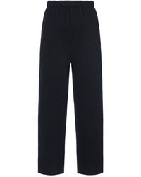 The Row - Elastic-Waist Casual Trousers - Lyst
