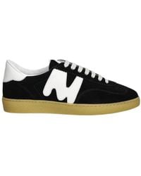 MSGM - Retro Panelled Sneakers - Lyst