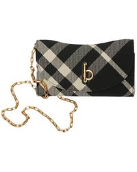 Burberry - Rocking Horse Chain Strap Wallet - Lyst