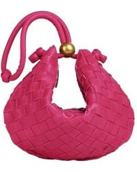 Bottega Veneta - Logo Woven Handbag - Lyst