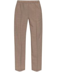 Fabiana Filippi - Pressed Creased Trousers - Lyst