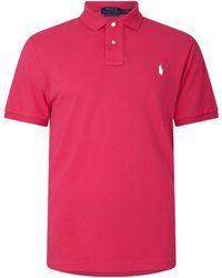 Polo Ralph Lauren - Solid Color Polo Shirt - Lyst