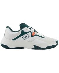 EA7 - Lace-Up Sneakers - Lyst