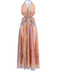 Zimmermann - Indra Cut-Out Maxi Dress - Lyst