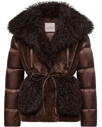 Moncler - Drawstring Neck Padded Jacket - Lyst