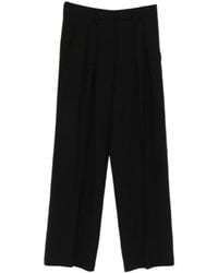 forte_forte - Creased Trousers 'Vela' - Lyst