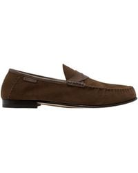 Tom Ford - Almond-Toe Slip-On Loafers - Lyst