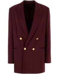 Alberta Ferretti - Long-Sleeve Blazer - Lyst
