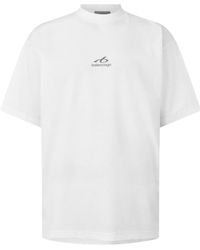 Balenciaga - Crewneck Shortsleeve Tee - Lyst
