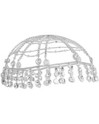 Rabanne - Crystal Decorated Headband - Lyst
