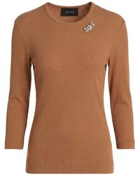 Simone Rocha - Decorative Crew Neck T-Shirt - Lyst