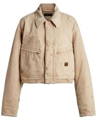 Balenciaga - Zipped-Pocket Long-Sleeves Denim Jacket - Lyst