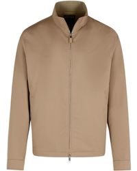 ZEGNA - Zip-Up Bomber Jacket - Lyst