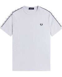 Fred Perry - Solid Color T-Shirt - Lyst