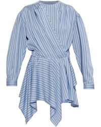IRO - Utenia Striped Asymmetric Dress - Lyst