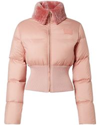 Fendi - High Waistband Cropped Puffer Jacket - Lyst