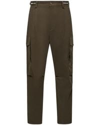 Moncler - Gabardine Cargo Trousers - Lyst