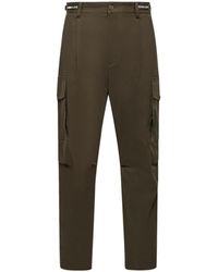 Moncler - Gabardine Cargo Trousers - Lyst