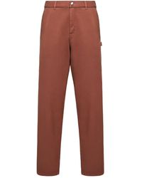 Moncler - Cargo Cotton Blend Gabardine Pants - Lyst