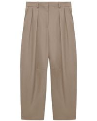 Loewe - Pleated Casual Pants - Lyst