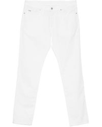Emporio Armani - Slim-Fit Trousers - Lyst