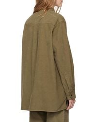 The Row - Corduroy Idro Shirt - Lyst