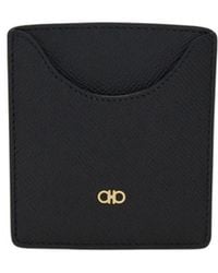 Ferragamo - Micro Gancini Business Card Holder - Lyst