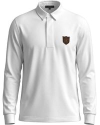 Gucci - Logo Long-Sleeved Shirt - Lyst
