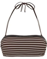 Brunello Cucinelli - Monili-Detail Bikini Top - Lyst
